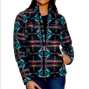 Ariat turquoise aztec jacket
